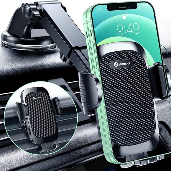 Cell Phone Holder for Car Dashboard iPhone 14 Pro, Pro Max, 13, 13 Pro Max - Picture 1 of 5